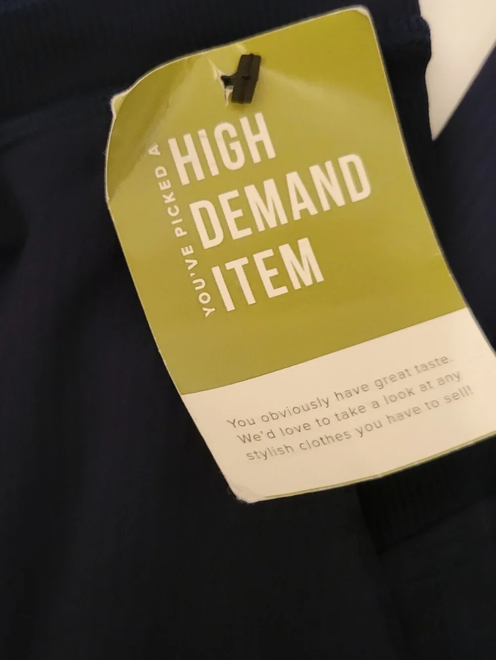 Lululemon Dance Studio Jogger Navy Blue Size 0 NWOT High Rise Stretch Athletic P